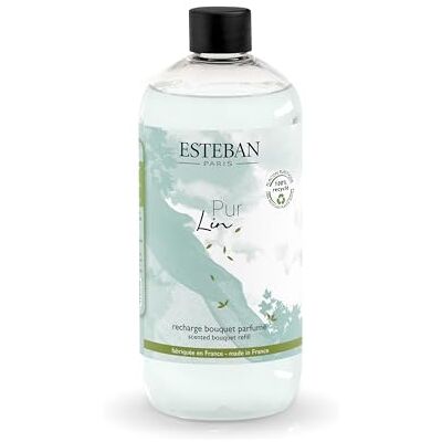 Esteban Pur Lin Pur Recharge pour Bouquet Parfumé 500 ml Esteban Pur Lin Pur Recharge pour Bouquet Parfumé 500 ml