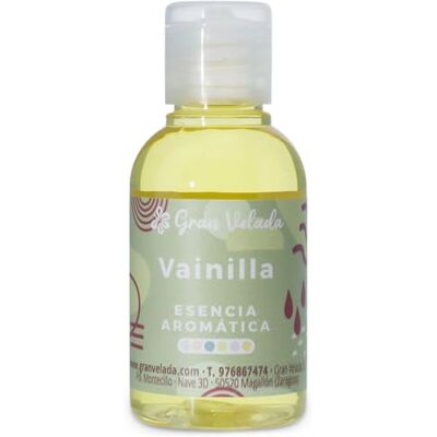 GRAN VELADA Essence aromatique de vanille concentrée Idéal pour bougies, crèmes et savons artisanaux Parfum chaud et enivrant 250 ml GRAN VELADA Essence aromatique de vanille concentrée Idéal pour bougies, crèmes et savons artisanaux Parfum chaud et enivrant 250 ml