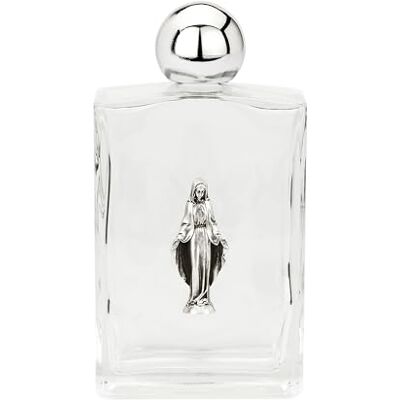 NKlaus 15906 Bouteille d'eau bénite en verre 100 ml Motif figurine de réception 11,5 x 6 x 3 cm NKlaus 15906 Bouteille d'eau bénite en verre 100 ml Motif figurine de réception 11,5 x 6 x 3 cm
