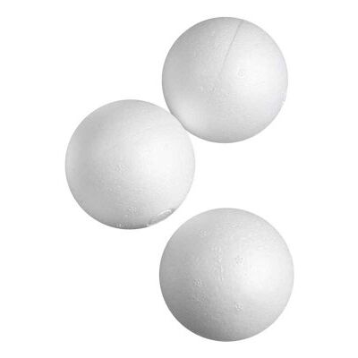 Creativ 543060 Lot de 5 boules de polystyrène 6 cm Creativ 543060 Lot de 5 boules de polystyrène 6 cm