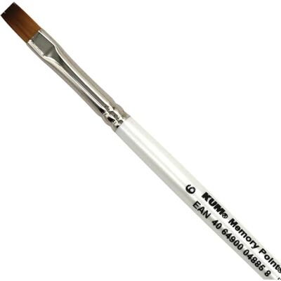 KUM - Memory Point Brush - Bois - Plat - Brush KUM - Memory Point Brush - Bois - Plat - Brush