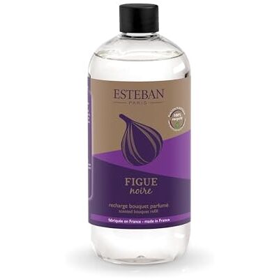 Esteban Recharge pour bouquet parfumé figue noire 500 ml Esteban Recharge pour bouquet parfumé figue noire 500 ml