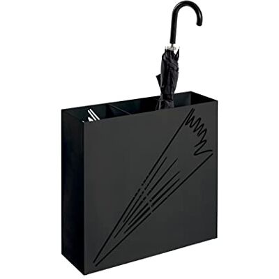 Support Parapluie HAKU 22568 Noir Métal Support Parapluie HAKU 22568 Noir Métal