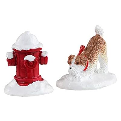 Lemax Caddington Village 14860 Lot de 2 bouchons de neige Lemax Caddington Village 14860 Lot de 2 bouchons de neige