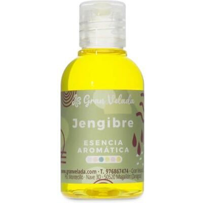 GRAN VELADA Essence aromatique de gingembre pour bougies et parfums, notes épicées et fraîches, idéal pour les mikados, l’encens et les désodorisants, 50 ml GRAN VELADA Essence aromatique de gingembre pour bougies et parfums, notes épicées et fraîches, idéal pour les mikados, l’encens et les désodorisants, 50 ml