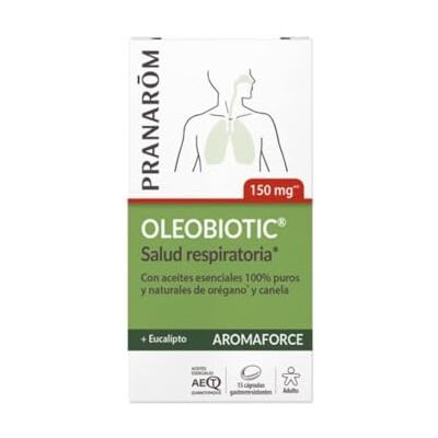 Pranarôm Aromaforce Oleobiotic 15 gélules. Pranarôm Aromaforce Oleobiotic 15 gélules.