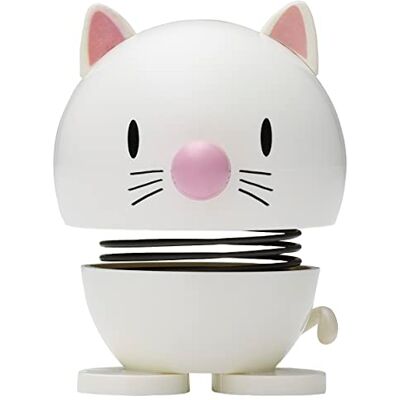 Hoptimist Cat 5,5 x 5,9 x 7,3 cm Blanc Hoptimist Cat 5,5 x 5,9 x 7,3 cm Blanc
