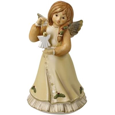 Goebel Figurine d'ange céleste Champagne Messager céleste de Noël Goebel Figurine d'ange céleste Champagne Messager céleste de Noël