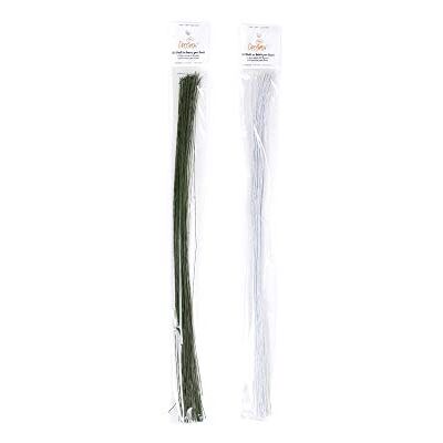 DECORA 26 Gauge Fil Floral Blanc - 50 pcs - Fil floral DECORA 26 Gauge Fil Floral Blanc - 50 pcs - Fil floral