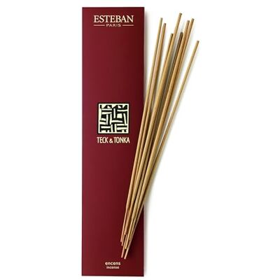 Esteban Encens indien parfum Teck & Tonka N° 20 Bâtons 100% naturel Esteban Encens indien parfum Teck & Tonka N° 20 Bâtons 100% naturel