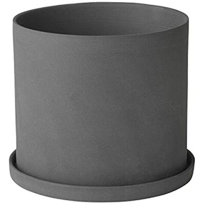 blomus -Nona 65974 Pot à herbes Taille S Gris doux Accessoire d'intérieur élégant Couleur étain blomus -Nona 65974 Pot à herbes Taille S Gris doux Accessoire d'intérieur élégant Couleur étain