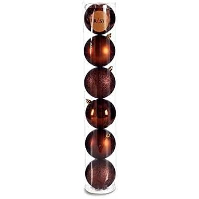Krist+ Modèle 00782 Boules de Noël en Plastique Marron - Boules de Noël Krist+ Modèle 00782 Boules de Noël en Plastique Marron - Boules de Noël