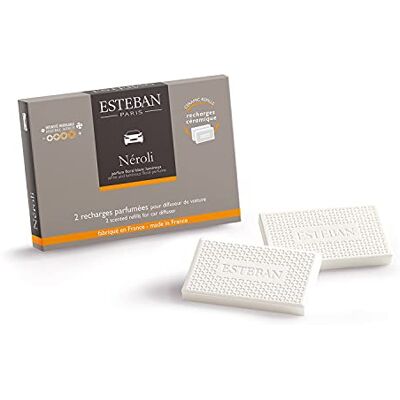 Esteban Recharge parfumée pour diffuseur de Voiture Néroli Esteban Recharge parfumée pour diffuseur de Voiture Néroli