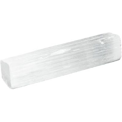 NKlaus Bâton de sélénite naturelle en cristal brut 10 cm Pierre précieuse baguette magique Cristal de quartz 15315 NKlaus Bâton de sélénite naturelle en cristal brut 10 cm Pierre précieuse baguette magique Cristal de quartz 15315