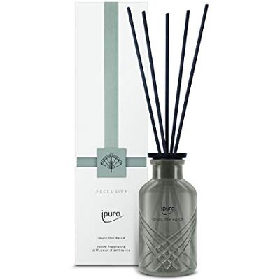 Ipuro Parfum d'ambiance thé epicé Désodorisant discret avec des notes mystérieuses et vivifiantes Désodorisant élégant dans l'appartement pour une expérience parfumée luxueuse de 240 ml Ipuro Parfum d'ambiance thé epicé Désodorisant discret avec des notes mystérieuses et vivifiantes Désodorisant élégant dans l'appartement pour une expérience parfumée luxueuse de 240 ml