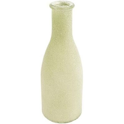 Ideen mit Herz Bouteille décorative Printemps Vase pour fleurs séchées ou herbes DIY Vintage Shabby Chic Style maison de campagne Diamètre 6 cm 18 cm de haut (vert givré) Ideen mit Herz Bouteille décorative Printemps Vase pour fleurs séchées ou herbes DIY Vintage Shabby Chic Style maison de campagne Diamètre 6 cm 18 cm de haut (vert givré)