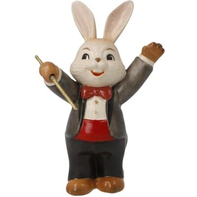 Goebel Figurine de lapin génial chef d'orchestre Pâques Goebel Figurine de lapin génial chef d'orchestre Pâques