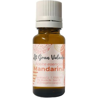 GRAN VELADA Huile essentielle de mandarine pure Tonifiante et raffermissante Idéale pour cosmétique et aromathérapie Huile 100 % naturelle pour savons, crèmes et bougies GRAN VELADA Huile essentielle de mandarine pure Tonifiante et raffermissante Idéale pour cosmétique et aromathérapie Huile 100 % naturelle pour savons, crèmes et bougies
