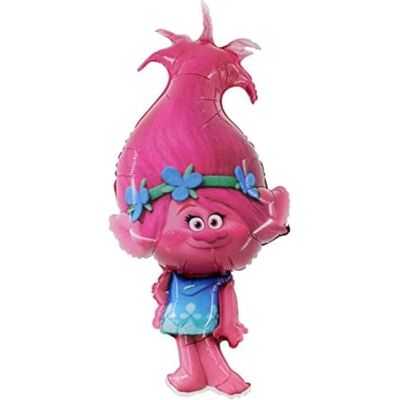 Toyland ® Ballon en aluminium en forme de trolls Princesse Poppy 99 cm Décorations de fête pour enfants Toyland ® Ballon en aluminium en forme de trolls Princesse Poppy 99 cm Décorations de fête pour enfants
