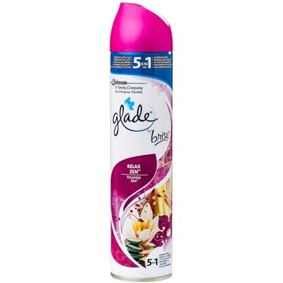 Glade Aerosol Relax Zen 300Ml 300 Ml Santé et soins personnels Glade Aerosol Relax Zen 300Ml 300 Ml Santé et soins personnels