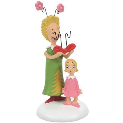 Department 56 Dr. Seuss The Grinch Village Accessories Figurine surprise Cindy Lou Who's 8,2 cm, multicolore Department 56 Dr. Seuss The Grinch Village Accessories Figurine surprise Cindy Lou Who's 8,2 cm, multicolore