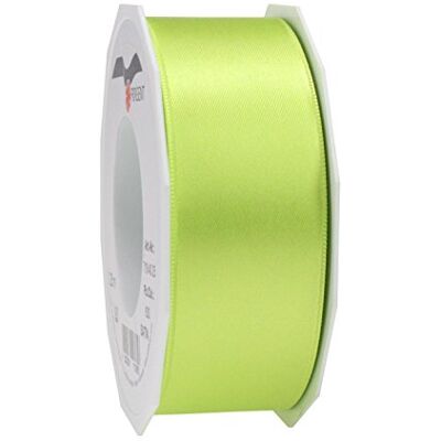 C.E. Pattberg Ruban satin vert clair 25 m - Bande décorative C.E. Pattberg Ruban satin vert clair 25 m - Bande décorative