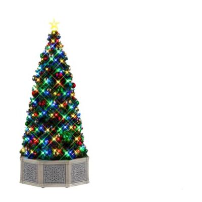 Lemax Sapin de Noël musical et lumières LED "Musical Tree" H39x17x17 cm Lemax Sapin de Noël musical et lumières LED "Musical Tree" H39x17x17 cm