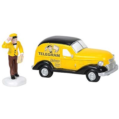 Department 56 A Christmas Story Village Accessories Old Man's Telegram Delivered Figurine Set, Various Sizes, Multicolor Department 56 A Christmas Story Village Accessories Old Man's Telegram Delivered Figurine Set, Various Sizes, Multicolor