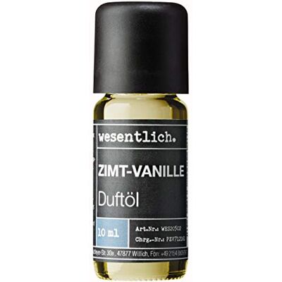 wesentlich. Huile parfumée Cannelle Vanille 10 ml – Parfum fin pour diffuseur et lampe – Comme parfum d'ambiance ou pour la fabrication de bougies – Huiles pures de qualité supérieure en provenance wesentlich. Huile parfumée Cannelle Vanille 10 ml – Parfum fin pour diffuseur et lampe – Comme parfum d'ambiance ou pour la fabrication de bougies – Huiles pures de qualité supérieure en provenance