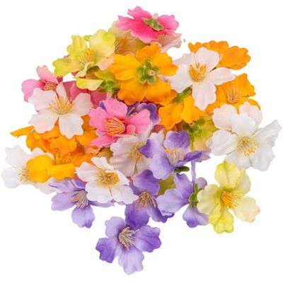 Ideen mit Herz Fleurs décoratives Fleurs artificielles Têtes de fleurs Différentes variétés Environ Ø 4-5 cm (mélange de couleurs 2 diamètre 4,8 cm 37 pièces) Ideen mit Herz Fleurs décoratives Fleurs artificielles Têtes de fleurs Différentes variétés Environ Ø 4-5 cm (mélange de couleurs 2 diamètre 4,8 cm 37 pièces)
