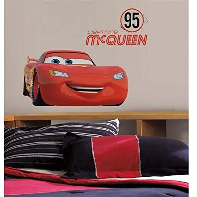 RoomMates Stickers Repositionnables, Flash Mcqueen Cars, Disney RoomMates Stickers Repositionnables, Flash Mcqueen Cars, Disney