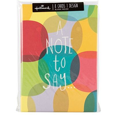 Hallmark Note to say Cartes (lot de 8) Hallmark Note to say Cartes (lot de 8)