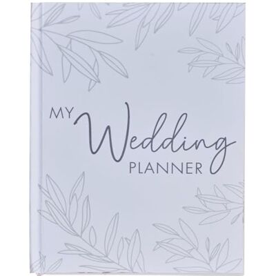 Ginger Ray Carnet de notes écologique pour mariage 52 pages, vert, blanc Ginger Ray Carnet de notes écologique pour mariage 52 pages, vert, blanc