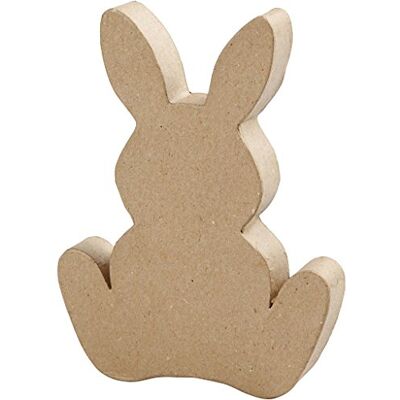 Creativ Lapin de Pâques Hauteur : 18 cm Profondeur : 2,5 cm 1 pièce Creativ Lapin de Pâques Hauteur : 18 cm Profondeur : 2,5 cm 1 pièce