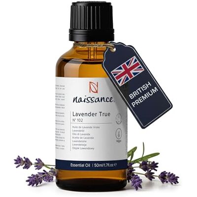 Naissance Huile Essentielle De Lavande Vraie Francaise (No. 102) 50ml Lavandula Angustifolia Huile Relaxante Pour Aromathérapie, Diffuseur, Massage 100% Pure, Naturelle, Végane Et Sans OGM Naissance Huile Essentielle De Lavande Vraie Francaise (No. 102) 50ml Lavandula Angustifolia Huile Relaxante Pour Aromathérapie, Diffuseur, Massage 100% Pure, Naturelle, Végane Et Sans OGM