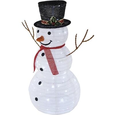 EMOS Bonhomme de neige sympathique avec 80 LED et scintillement pour l'intérieur et l'extérieur Figurine de bonhomme de neige de 90 cm avec guirlande lumineuse Décoration de Noël efficace pour EMOS Bonhomme de neige sympathique avec 80 LED et scintillement pour l'intérieur et l'extérieur Figurine de bonhomme de neige de 90 cm avec guirlande lumineuse Décoration de Noël efficace pour
