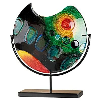 ART Vase design fabriqué à la main en verre Hauteur 37 cm ART Vase design fabriqué à la main en verre Hauteur 37 cm