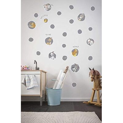 Komar Sticker décoratif Disney de A simple Start Dimensions : 100 x 70 cm Dalmatien, Jumbo, chambre d'enfant, chambre de bébé, sticker mural, décoration murale Komar Sticker décoratif Disney de A simple Start Dimensions : 100 x 70 cm Dalmatien, Jumbo, chambre d'enfant, chambre de bébé, sticker mural, décoration murale