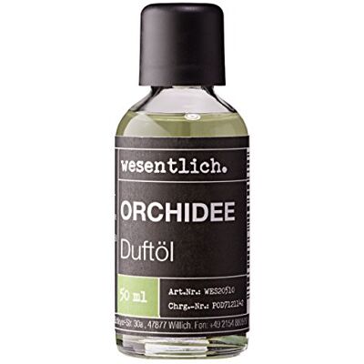 wesentlich. Huile parfumée Orchidée 50 ml – Parfum fin pour diffuseur et lampe – Comme parfum d'ambiance ou pour la fabrication de bougies – Huiles pures de qualité supérieure en provenance wesentlich. Huile parfumée Orchidée 50 ml – Parfum fin pour diffuseur et lampe – Comme parfum d'ambiance ou pour la fabrication de bougies – Huiles pures de qualité supérieure en provenance