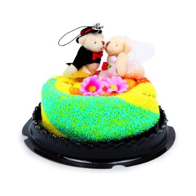 small foot Company 6547 Gift Item Towel Cake Wedding Couple small foot Company 6547 Gift Item Towel Cake Wedding Couple