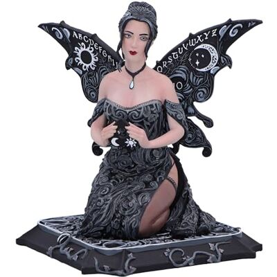 Nemesis Now Spirit Board Figurine de fée 15 cm Noir Cadeau gothique alternatif moulé en résine peinte à la main Nemesis Now Spirit Board Figurine de fée 15 cm Noir Cadeau gothique alternatif moulé en résine peinte à la main