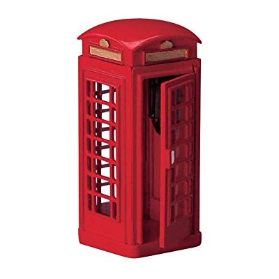 Lemax Cabine téléphonique du village de Noël 44176 Lemax Cabine téléphonique du village de Noël 44176