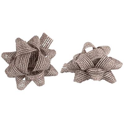 Ideen mit Herz Lot de 6 nœuds en toile de jute autocollants Idéal pour décorer et décorer des cadeaux de Noël, d'anniversaire, de mariage (Ø 5 cm taupe 6 pièces) Ideen mit Herz Lot de 6 nœuds en toile de jute autocollants Idéal pour décorer et décorer des cadeaux de Noël, d'anniversaire, de mariage (Ø 5 cm taupe 6 pièces)