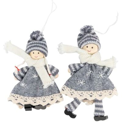 Ideen mit Herz Figurine décorative Noël Hiver Figurines en bois Poupées en bois Décoration de Noël Décoration d'arbre Pendentif Tabouret de bord Poupées d'hiver (Ida & Piet) Ideen mit Herz Figurine décorative Noël Hiver Figurines en bois Poupées en bois Décoration de Noël Décoration d'arbre Pendentif Tabouret de bord Poupées d'hiver (Ida & Piet)