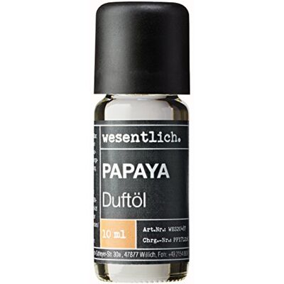 wesentlich. Huile parfumée Papaye Huile aromatique pour lampe parfumée et diffuseur Parfum d'ambiance de qualité supérieure 10 ml wesentlich. Huile parfumée Papaye Huile aromatique pour lampe parfumée et diffuseur Parfum d'ambiance de qualité supérieure 10 ml