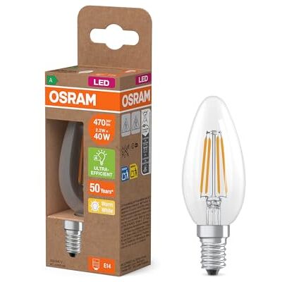 Ampoule LED Osram Superstar Classic b 40 - Forme de bougie classique, 2,2W, E14 Ampoule LED Osram Superstar Classic b 40 - Forme de bougie classique, 2,2W, E14