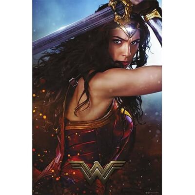 Grupo Erik – Poster avec Motif Wonder Woman Sword Grupo Erik – Poster avec Motif Wonder Woman Sword