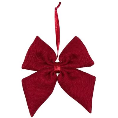 Halbach Seidenbänder Lot de nœuds rouges de qualité supérieure Nœud géant XXL pour sapin et décoration de Noël Halbach Seidenbänder Lot de nœuds rouges de qualité supérieure Nœud géant XXL pour sapin et décoration de Noël