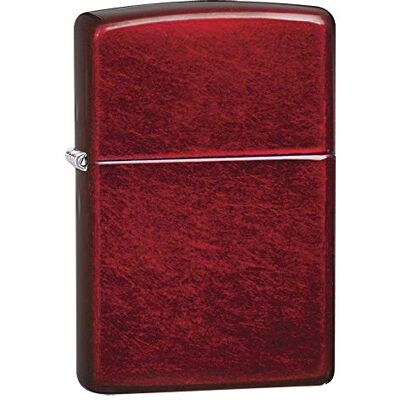 Zippo 5088Z056 Briquet sans Logo Rouge (Candy Apple Red) Zippo 5088Z056 Briquet sans Logo Rouge (Candy Apple Red)