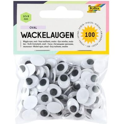 Folia 750007 – Oeil de Mort avec pupille Mobile Blanc, Rond env. 7 mm Idéal pour la Fabrication de Figurines et d'animaux. Folia 750007 – Oeil de Mort avec pupille Mobile Blanc, Rond env. 7 mm Idéal pour la Fabrication de Figurines et d'animaux.